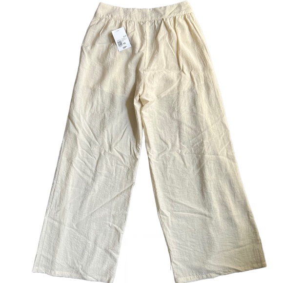 Forever 21 Cream Wide Leg Pants - Picture 11 of 14